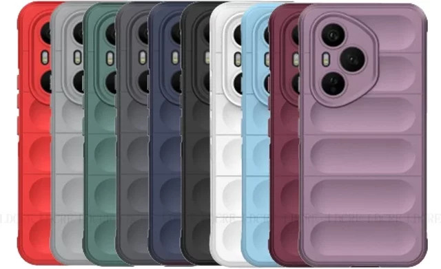 Mode Dopamin Serie Silikon TPU Schutzhülle für Honor 400 Pro und Honor 400 Lite in Blau - Bild 1