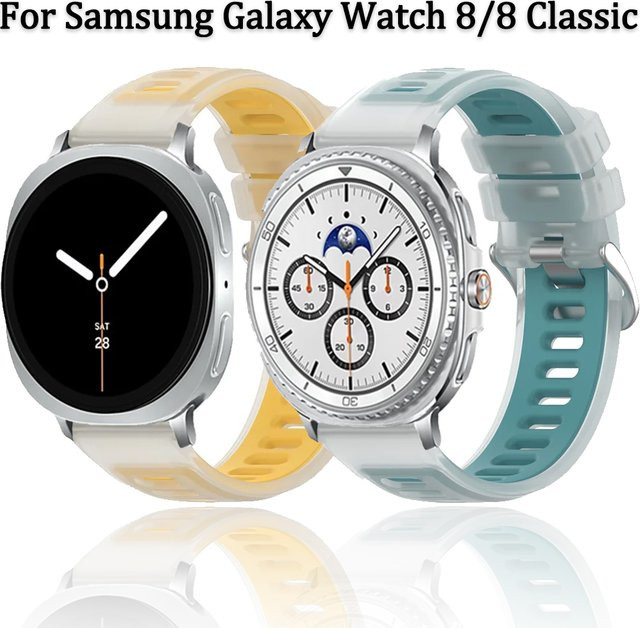 Samsung Uhrenarmband Silikon, Jelly Color, Unisex - Bild 1
