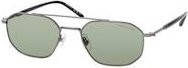 Montblanc MB 0481S Sonnenbrille Aviator, Herren, Vollrand, Silber, Grau, Grün - Bild 1