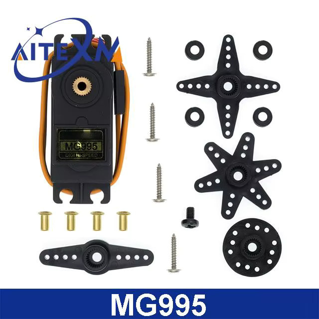 Smart Electronics RC Mini Micro Classic Servo Tester mit Kunststoffgetriebe für Arduino Modell Hubschrauber und Boot - Bild 3