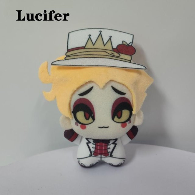 Yiran toy Hazbin Hotel Lucifer Und Alastor Plüschtiere Schlüsselanhänger, ab 14 Jahren - Bild 1