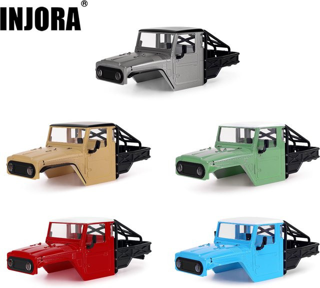 INJORA IR40-24 Half Truck Hartkörper mit Käfig, 1:24, Zubehör - Bild 1