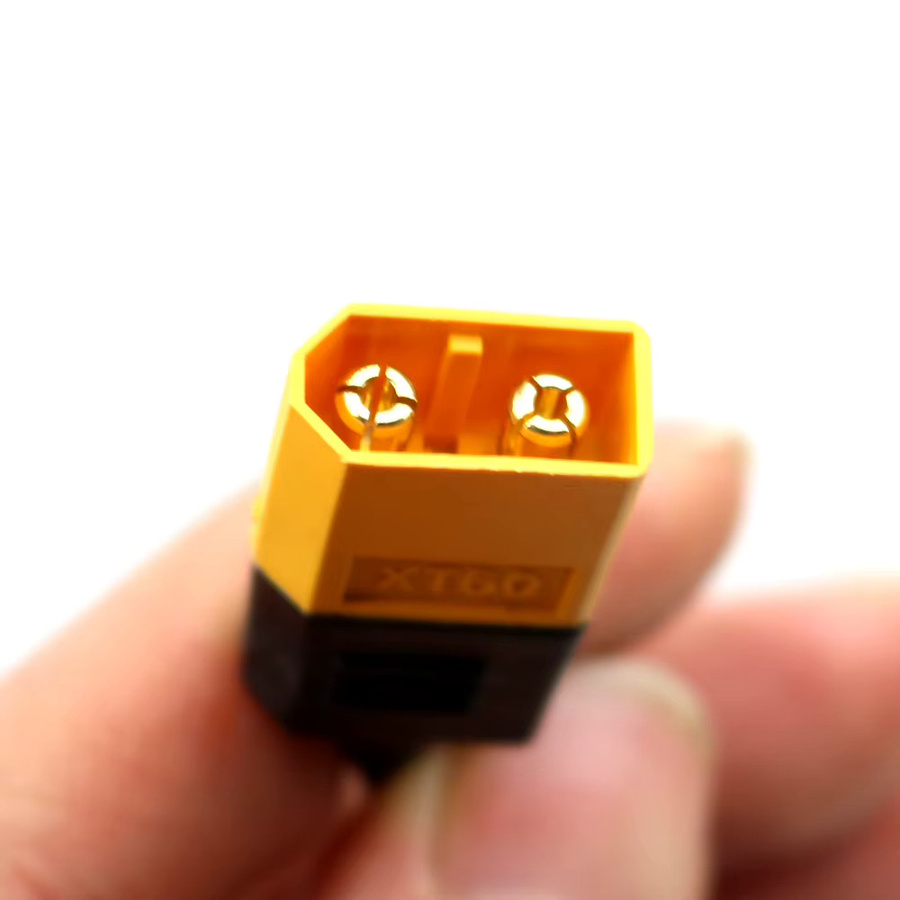 QUECOO Stromkabel mit XT60 Rundstecker auf DC5525/DC5521 Stecker, 45 cm Länge, für Fly FPV Multirotor Reparaturen - Bild 4
