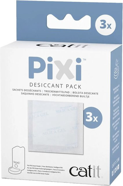 Catit Trockenmittelpad für Smart-Futterautomaten Pixi, Weiß, 3er-Pack - Bild 1