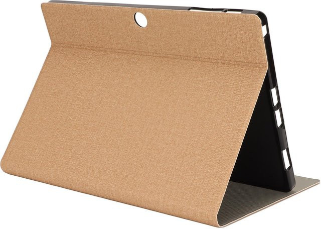 OutsideWorld Tablet-Hülle aus Kunstleder für Cube Iplay9T, wasserdicht und verstellbar, Gold/Beige - Bild 1