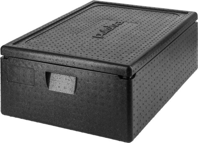 PULSIVA Thermobox Allround, Schwarz, B: 48,5 cm, T: 68,5 cm, H: 26 cm, 53 l - Bild 1