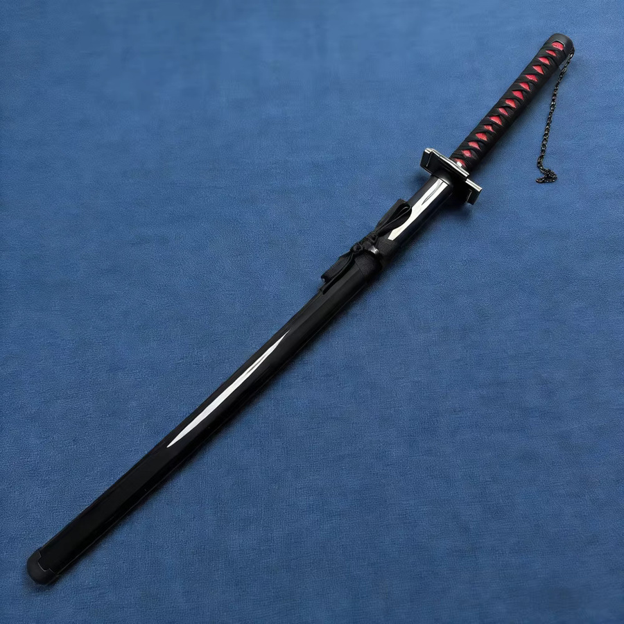 Bandai Bleach Kurosaki Ichigo Katana, LED-Nebel-Katana, Anime Cosplay Requisitenmesser - Bild 2