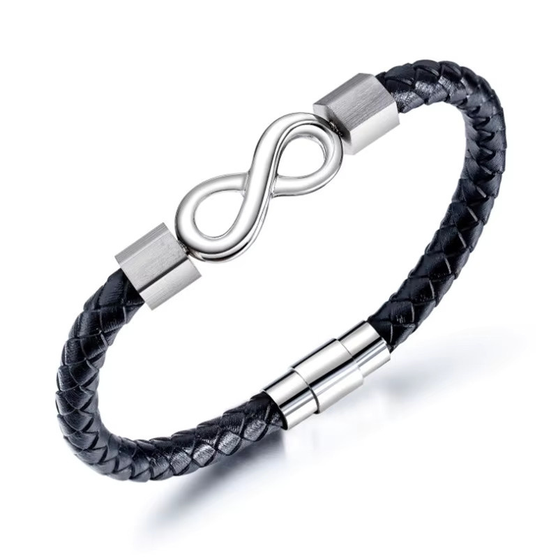 RINHOO FRIENDSHIP Wrap Armband, Leder, Unisex - Bild 2