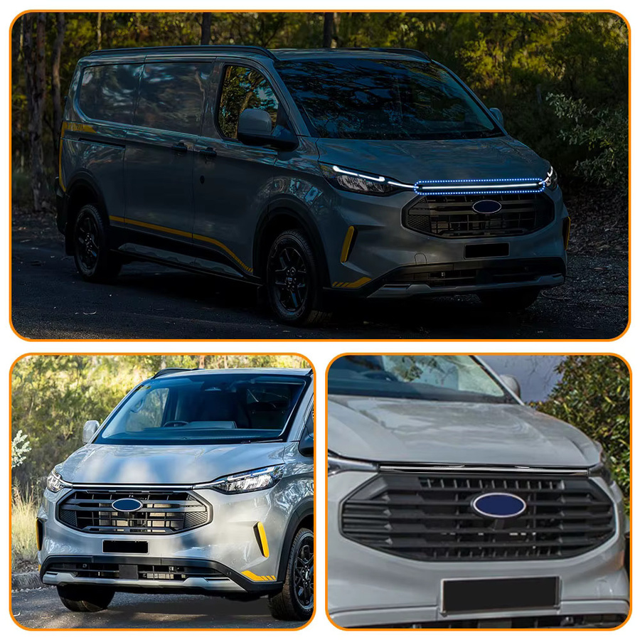 LED Frontstoßstangen-Grill-Leuchten passend für Ford Transit Connect 2023-2026 zur Dekoration - Bild 4