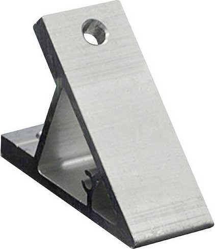 TRU COMPONENTS 45 Grad Verbindungsstück für 2020 Aluminium Profile in Silber - Bild 1