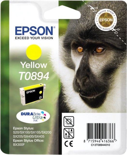 Epson Druckerpatrone Gelb C13T08944011 für Inkjet-Drucker - Bild 1