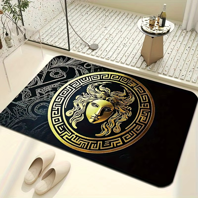 VIKAMA Creative Cool Carpet Warrior Fußmatte, wasserdicht und rutschfest für Küche, Badezimmer, Schlafzimmer oder Wohnzimmer - Bild 2