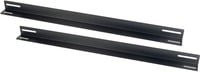 Inter-Tech Geräteträger Einbauschienen Schwarz, Breite: 650 mm - Bild 1