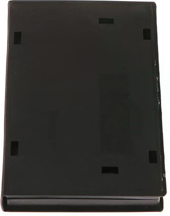 Leere Ersatz-Cartridge-Hülle aus Kunststoff für Sega Mega Drive und Genesis in Schwarz, B/T/H: 14,5 x 10 x 2,3 cm - Bild 1