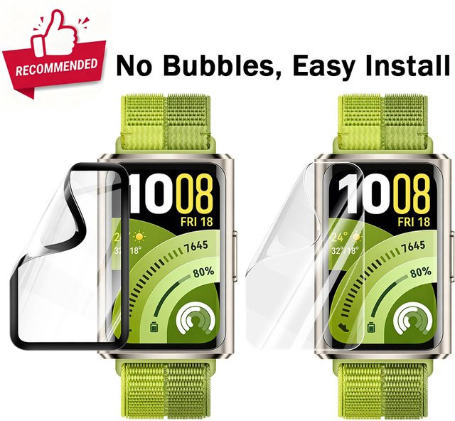 LCAPLE Displayschutzfolie Hydrogel für Huawei Band 11/11 Pro, transparent, Unisex - Bild 1