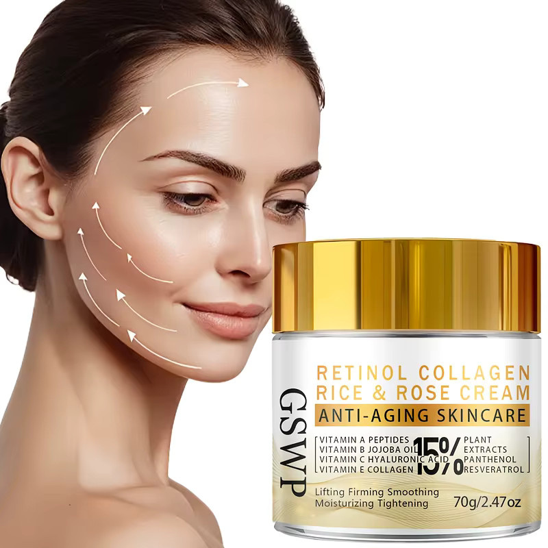 GSWP Anti-Aging Gesichtspflegecreme mit Reisextrakt, 70g/140g - Bild 2