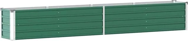 Furnicato Garten Hochbeet aus verzinktem Stahl in Grün, B/T/H: 320 x 40 x 45 cm - Bild 1