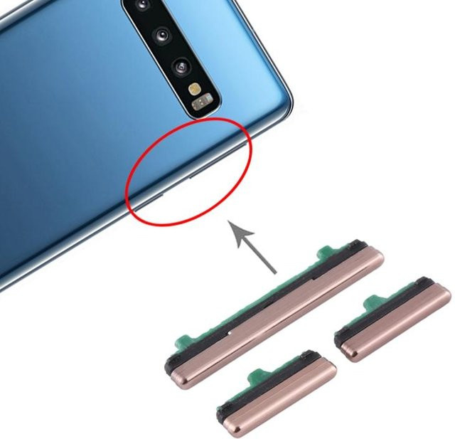 Samsung Galaxy S10 5G Power-Taste und Lautstärkeregler in Gold - Bild 1