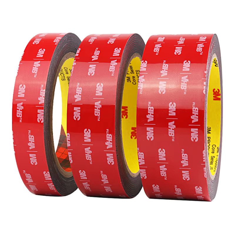 3M Extra starkes doppelseitiges Klebeband 5604 für Auto und Heimindustrie, Länge: 3 m, Dicke: 0,4 mm - Bild 4