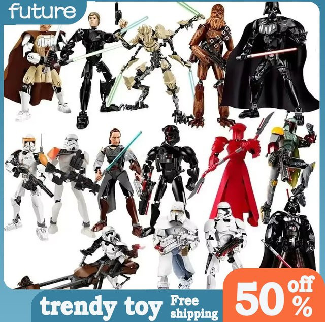 Hot Toys Star Wars Mandalorianer Figuren-Kampf, Montage-Set, 452 Teile - Bild 1