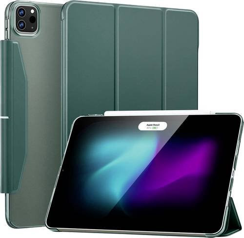 ESR Ascend Trifold iPad Cover für Apple iPad Pro 11 (M4, 2024), Book Cover in Grün und Transparent - Bild 1