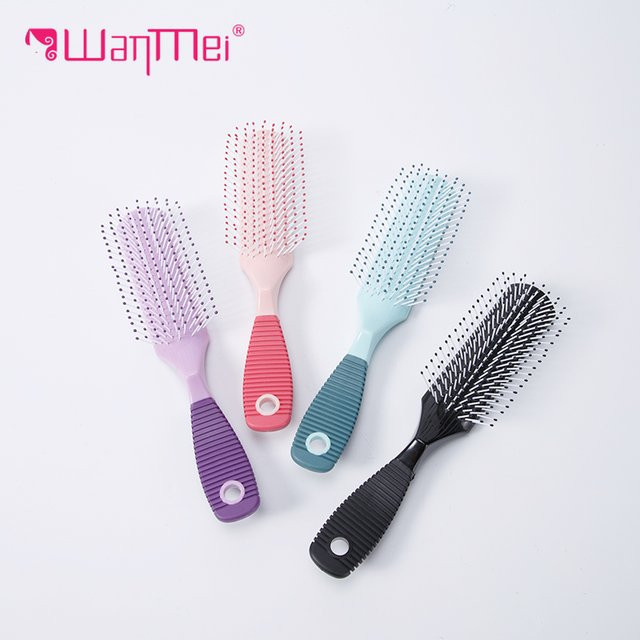WANMEI Curl Defining Brush, 9-reihige Haarbürste für lockiges Haar - Bild 1