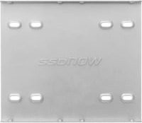 Kingston SSD Einbaurahmen für 2.5 bis 3.5 Zoll mit Schrauben in Silber - Bild 1