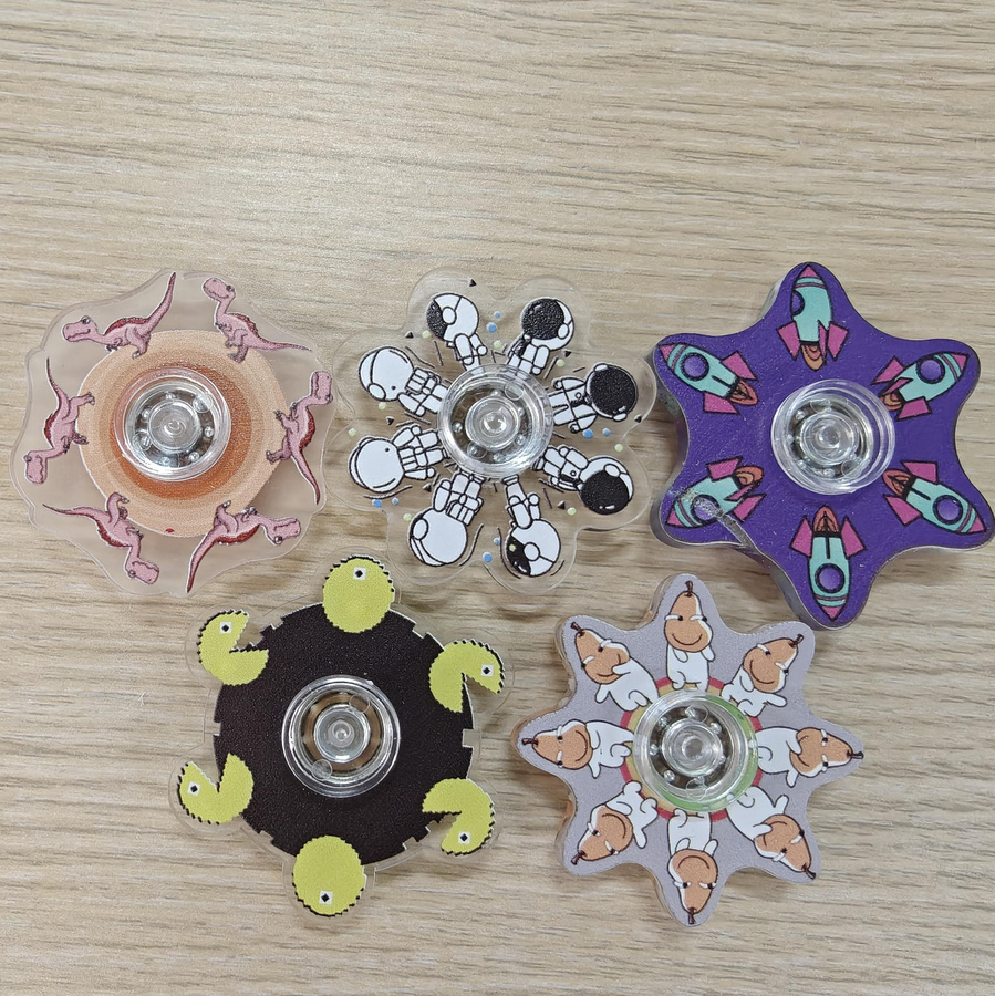 Fashnics Hand Spinner Läufer Kleine Figur Fingerspitzen Kreisel - Bild 2