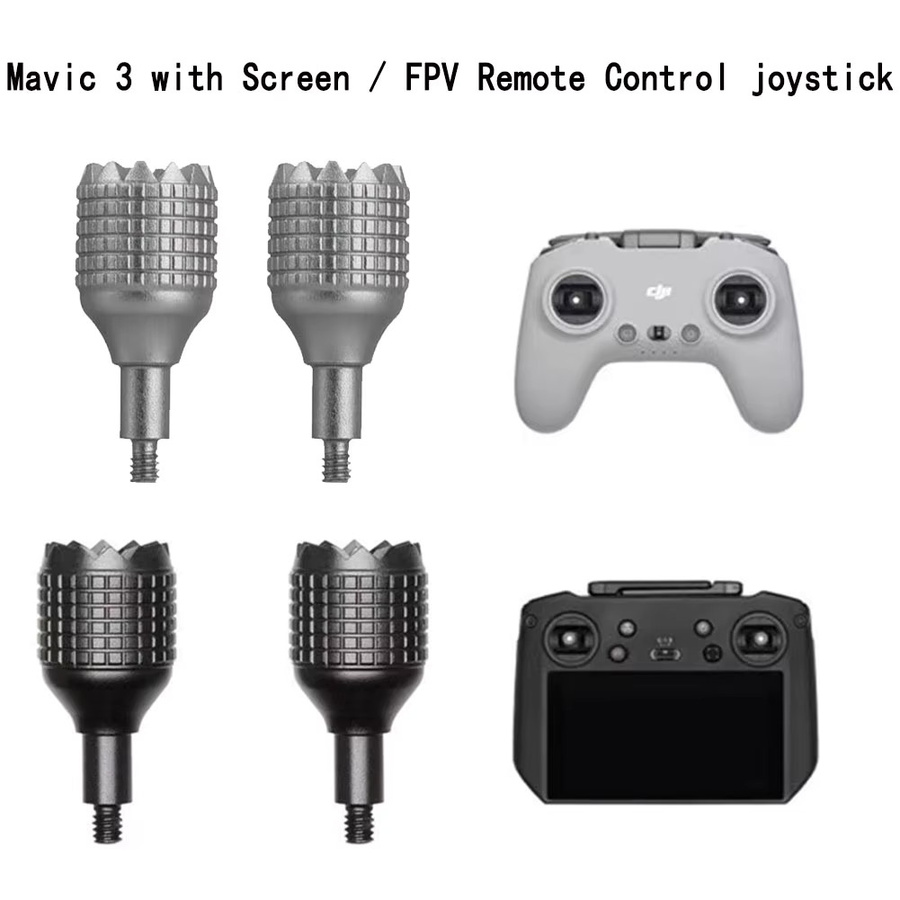 DJI Ersatz-Joystick in Rot für DJI Mini 3/4 Pro, Air Mavic FPV und Neo Drohnen, kompatibel mit RC 1/2/Pro und RC-N1/2/3 Fernsteuerung - Bild 4