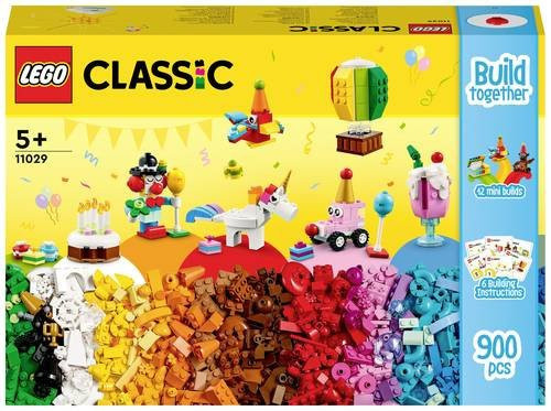 LEGO CLASSIC 11029 Party Kreativ-Bauset, Mehrfarbig - Bild 1