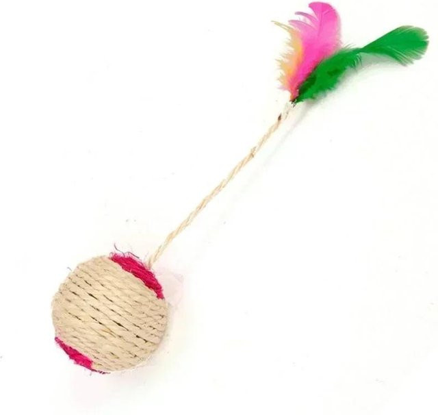 Love Home Garden Katzenspielzeug Sisal Kratzball, 1-teiliges Set - Bild 1