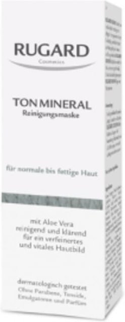 Rugard Tonmineral Reinigungsmaske, 100 ml, für normale und fettige Haut - Bild 1