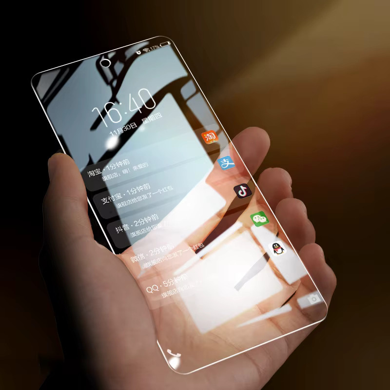 3er-Set Gehärtetes Glas Display Schutzfolie für Xiaomi Mi 13T 12T 11T 10T Pro, Vollabdeckung, Transparent - Bild 2