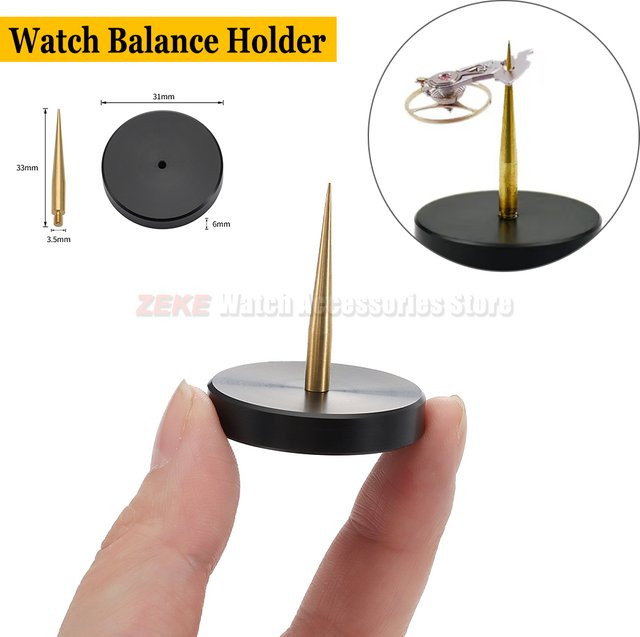 Uhren-Werkzeug Kit Balance Halter, Messing, Uhrmacher Zubehör - Bild 1