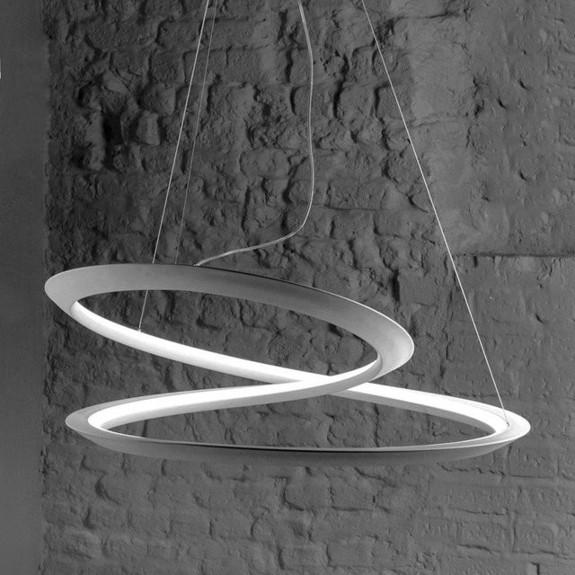 Nemo Lighting Kepler Minor LED-Pendelleuchte in Weiß mit warmweißem Uplight (2700K) - Bild 1