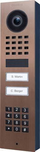 DoorBird D1102KV AP Türsprechanlage mit Bluetooth und WLAN in Bronze-Optik - Bild 1