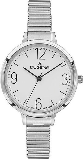 Dugena Armbanduhr, Quarz, Edelstahl, 32 mm, Damen, Silber - Bild 1