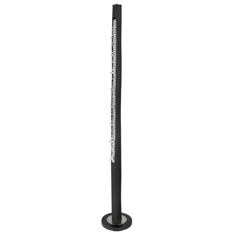 Globo LED-Stehlampe Felicitas in Schwarz matt aus Holz, Metall und Acryl, Höhe: 151 cm, Breite: 23 cm - Bild 3