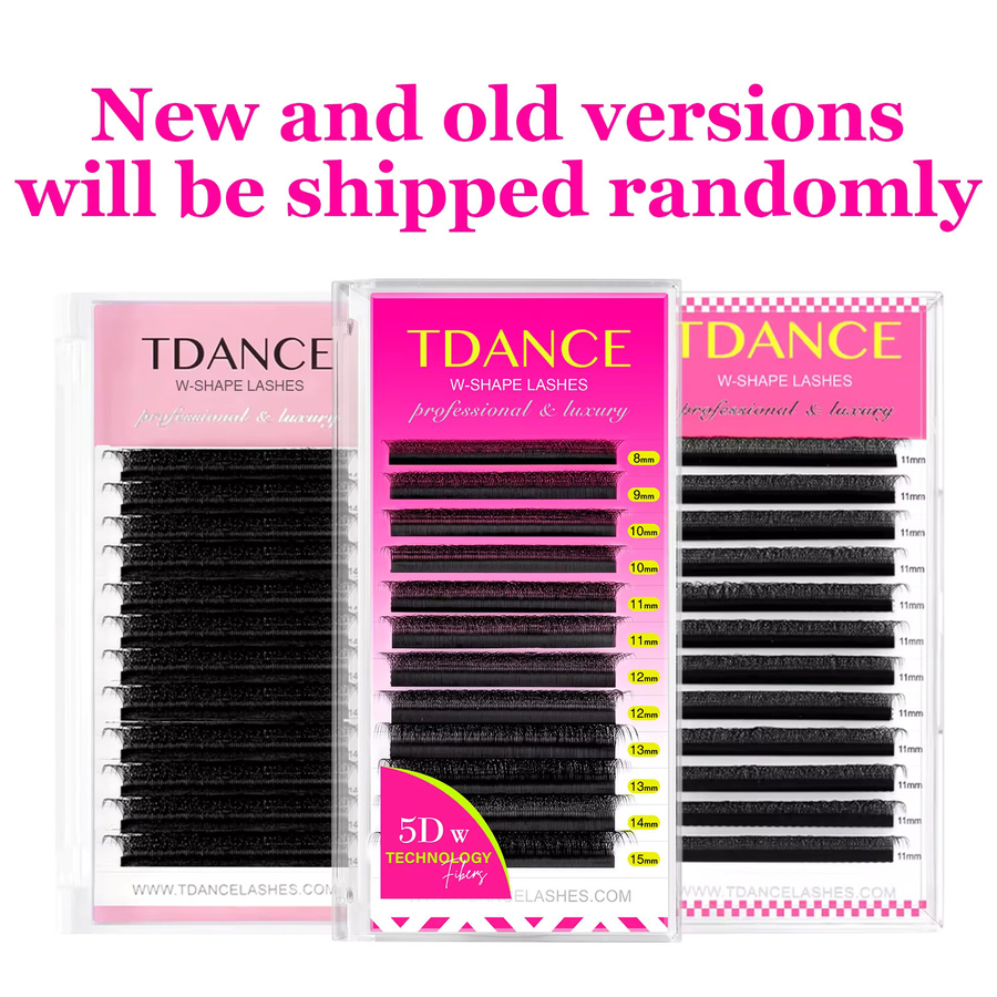 TDANCE W-Stil Fächer-Wimpernverlängerung, Natural, Unisex - Bild 2