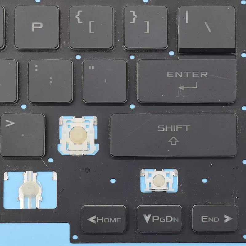 Asus Ersatz-Tastenkappe mit Scherenclip-Buchstabenklappmechanismus für ROG Strix G15 G513 G513Q G513QM G513QY in Schwarz - Bild 4