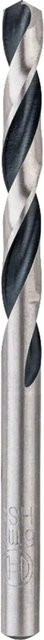 Bosch HSS-Spiralbohrer PointTeQ aus Edelstahl in Schwarz-Silber mit 6 mm Durchmesser - Bild 1