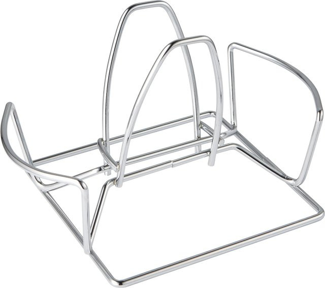 Jamestown Geflügelhalter aus Edelstahl in Silber, B/T/H: 16 x 11 x 21 cm - Bild 1