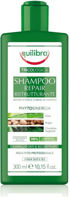 Equilibra Tricologica Restrukturierendes Shampoo, 300 ml, Strapaziertes Haar - Bild 1