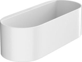 Hansgrohe Ablagekorb WallStoris Click System, Farbe: Weiß, Breite: 25,0 cm, Höhe: 7,1 cm - Bild 1