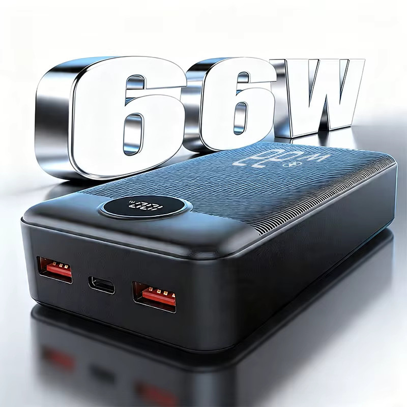 Cohana Powerbank 50000mAh mit 66W Superschnellladefunktion in Schwarz für iOS und Android - Bild 5