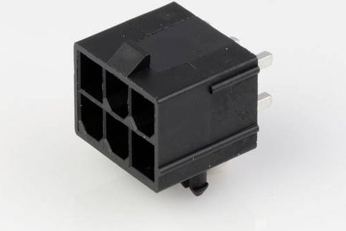 Molex PCI-Express-Sockel mit 6 Polen in Schwarz - Bild 1