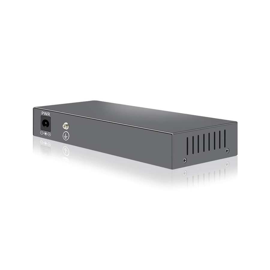 KeepLiNK 7-Port Multi-Gigabit-Switch Unmanaged in Schwarz mit 5 x 2,5Gb Ethernet und 2 x 10Gb SFP+ für Hochgeschwindigkeitskonnektivität - Bild 4