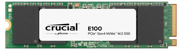 Crucial E100 Tray M.2 SSD mit 2 TB Speicherplatz