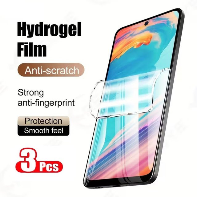 3 Stück transparente Hydrogel-Schutzfolien für Xiaomi Mi 14T und Mi 14T Pro - Bild 1