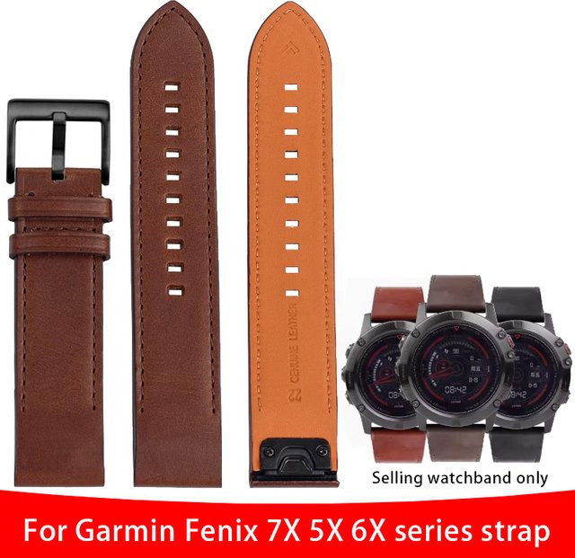 Kaidini Uhrenarmband Leder, Unisex - Bild 1